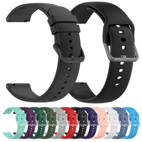 Watch Strap For Haylou watch R8 S8 / Watch 2 Pro (LS02 Pro)/RT3 RS3 GST/RS4 Plus/LS02 Silicone Wrist