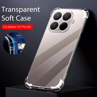 Xiaomi Mi 15t/Xiaomi 15t pro Case Tpu Clear Shockproof Camera Cover 15t/Xiaomi 15t pro/Xiaomi 15t