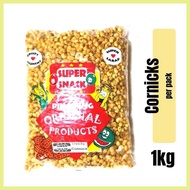 ◙ ☽ ➯ 1kg Seasoned Cornicks / Cornick (garlic cornicks)