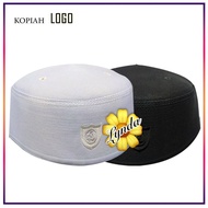 BLACK CAP 4 HOLE BLACK CAP MEN'S PRAYER CAP QUALITY MEN'S CAP TAHFIZ CAP