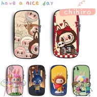 CHIHIRO Labubu Pencil Bag, Water Proof Large Capacity Pencil Cases, Cute Cartoon Storage Bag for Labubu