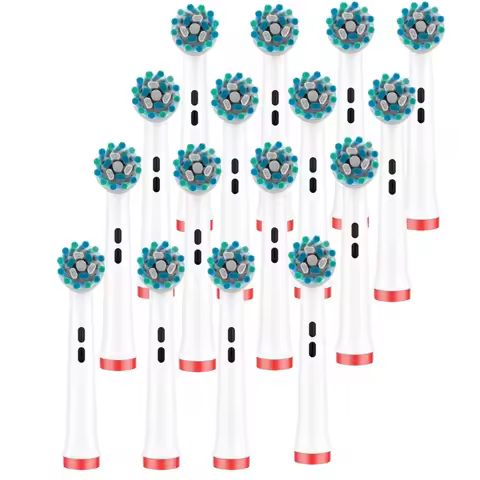 4/8/12/16/20pcs/pack Toothbrush Heads Fit Oral B Advance Power/Pro Health/Triumph/3D Excel/Vitality 