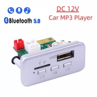 DC 12V MP3 Bluetooth 5.0 Receiver Car Kit MP3 Player Decoder Board Wireless Audio Module USB TF FM R