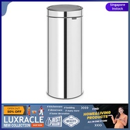 [sgstock] Brabantia 115325 Touch Bin, 30L, Steel - [Silver] []