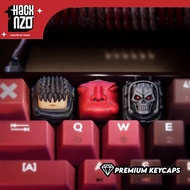 Berserk Artisan Keycaps – Guts, Behelit, and Skull Knight Custom Resin Keycaps