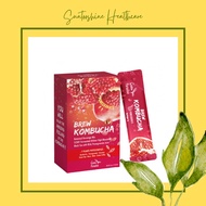BREW KOMBUCHAA POMEGRANATE 5Gx10s READY STOCK