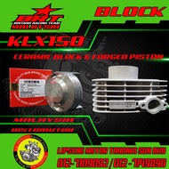 CERAMIC BLOCK KLX150 (BRT) (FORGED PISTON) (63MM / 66MM / 68MM)