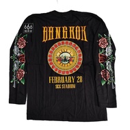 Guns N' Roses Classic Band Logo Tee Men Women Unisex Long Sleeve Cotton Oversized 3.5