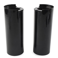 Smooth Fork Tube Slider Covers Cowbells Fit for Harley Electra Tri Glide FLHX,