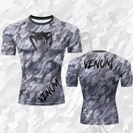 MMA T-shirt Boxing Short Sleeve Sports Shirt，