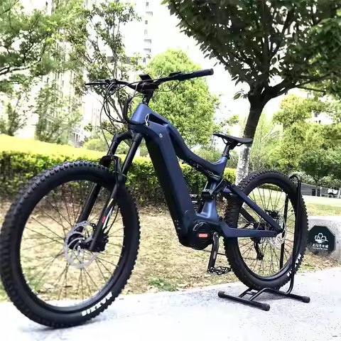M620 29in 48v Mtb Bike Full Suspension Ebike Mid Drive Motor Carbon Fiber T700 Frame E Mountain Bike