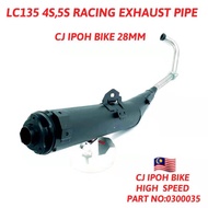 LC135 4S & 5S YAMAHA CJ IPOH BIKE RACING EXHAUST PIPE - 28MM CJ IPOH