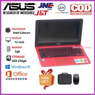 Notebook Asus e202 Intel Celeron 12" Ram 2gb Ssd 256gb / Free Tas & Mouse