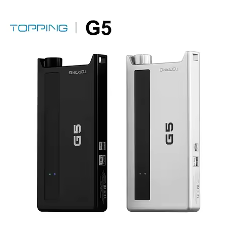 TOPPING G5 Bluetooth Portable USB DAC AMP Headphone Amplifier ES9068AS chip Hi-res Audio PCM768 DSD5