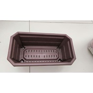 Casa High Quality Plastic Flower Plant Pot 35cm(L )x 19cm(W)x15cm(H)