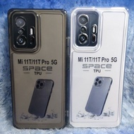 Soft Case Original Space Transparent Xiaomi Mi 11T/11T Pro 5G Silicone+Protec Camera