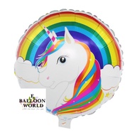 [JOHOR]18 Inch Unicorn Balloon Unicorn Foil Balloon Party Balloon