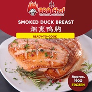 Honey Smoked Duck Breast / 2 pc / Approx.190g~220g / Ready to eat /TW3629