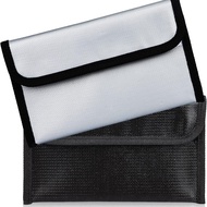 Waterproof Fireproof Money Safe File Storage Bag for Money Files Documents