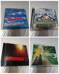 每盒cd只售$28另包平郵 (日版 Every Little Thing / 日版Blood Brothers / The Soundtrack Cathering  Of Nations / 日版M
