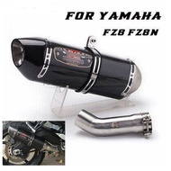 Hot Sale Suitable for Motorcycle Yamaha FZ8/FZ 8 FZ8N FZ8S/FZ8 Fazer Modified Middle Section Exhaust