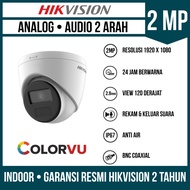 HIKVISION COLORVU 2MP INDOOR AUDIO 2-WAY TWO WAY AUDIO CCTV CAMERA