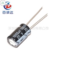 GD 20PCS/SET 25V1000UF 1000UF25V 10*20 Electrolytic capacitor 25v 1000UF 10x20MM