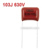 Bag of 25 pieces 103J 630V RED CAPACITOR CBB 630V 103 0.01UF - CF8