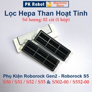 Phụ kiện Robot Xiaomi Roborock Gen2 Roborock S50 S51 S52 S55 S502 S552. Chổi lăn chổi cạnh khăn lau