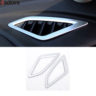 Car Dashboard Air Condition Vent Outlet Cover Trim For Mazda 3 Axela 2014 2015 2016 2017 2018 ABS Matte Interior Accessories