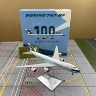 Cathay Pacific Cargo Boeing 747-8F 100th 1/400 Diecast Aircraft Display model