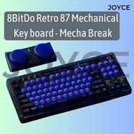 8BitDo Retro 87 Mechanical Keyboard - Mecha Break Panther Wireless with Bluetooth/2.4G/USB-C