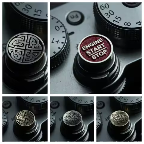 Brass / Cupronickel Camera Shutter Release Button for Fujifilm XE4 Xpro3 XT30 100Vi XT50 Leica M10 Q