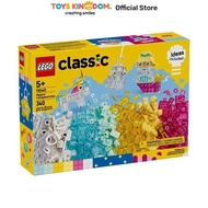 LEGO CLASSIC MAGICAL TRANSPARENT BOX SET 340 PCS 11040 - MIX
