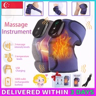 [✅SG Ready Stock] Thermal Knee Massager Electric Leg Joint Heating Vibration Massage Therapy Elbow B