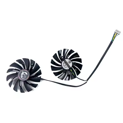 NEW Cooling Fan 95MM 6-pin 5-wire PLD10010S12HH For MSI GeForce GTX 970 GAMING 4G Golden video card 