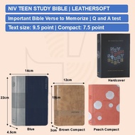 NIV Teen Study Bible | Text size 9.5 | Text size 7.5 (Compact) | Gladsounds