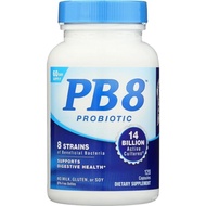 Nutrition Now PB8 Acidophilus Probiotic, Gluten Free, 120 Capsules (Pack of 1)