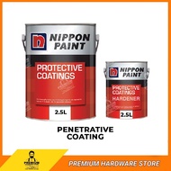 NIPPON PAINT Penetrative Epoxy Primer 5L Protective Coating Interior &amp; Exterior Floor Paint Cat Undercoat Expoxy Lantai