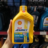 MESIN SHELL ADVANCE 4T AX5 SCOOTER 20W-40 (0.8L) ORIGINAL ENGINE OIL