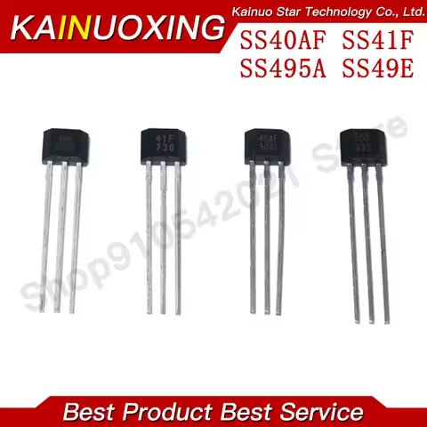 10pcs SS40AF SS41F SS495A SS49E 40AF 41F 495A 49E OH41F SS495A1 Ehigh sensibilidade sensor Hall SS40