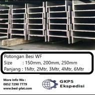 Potongan WF 200 Panjang 1 Meter