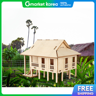Younggongbang Mini World House Vietnamese Traditional House Wooden 3D Model