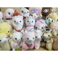 Alpaca Arpakaso Amuse keychain plush Japan original