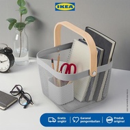 804.877.52 Multipurpose Storage Basket Grey 25x26x18cm Aluminum