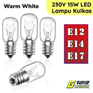 LED Refrigerator Light DOP Bulb Showcase Oven Altar Prayer Candle Chili Thread E12 E14 E17