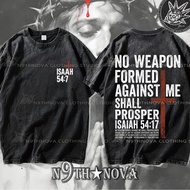 24h N9THNOVA Jesus Bible Faith vintage Washed Cotton T-shirt Unisex 8 T Shirt Men Graphic Tee