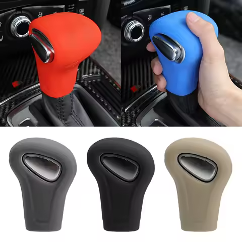 Silicone Car Case Gear Head Shift Collars Shift Knob Grips Cover Shift Lever Cover Accessories For A