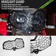 Motorcycle Accessories CRF250L CRF300L Headlight Guard Front Headlight Modified Protection Net Cover