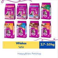 Whiskas (Whiskas) Dry Food For Adult Cats Kittens And Senior 2.7-3 Kg